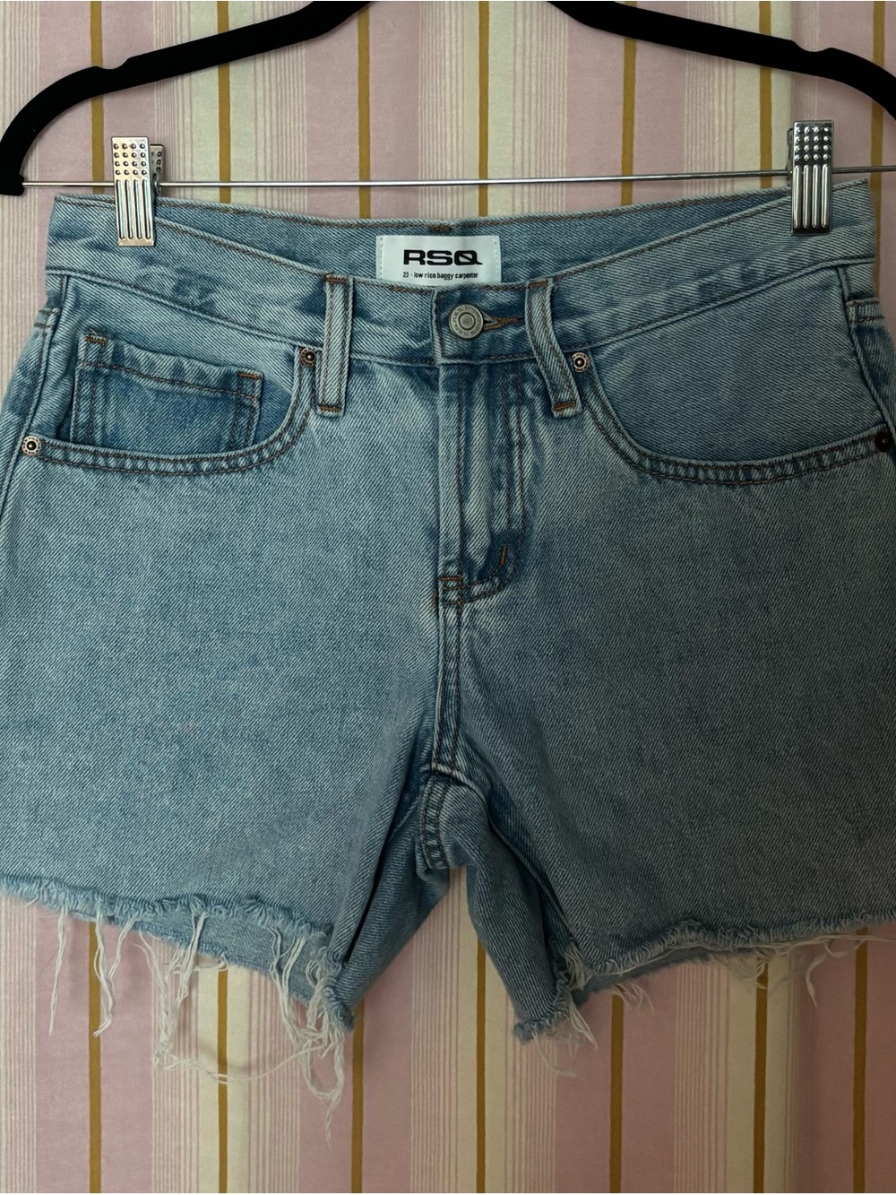 RSQ Low Rise Baggy Carpenter Shorts